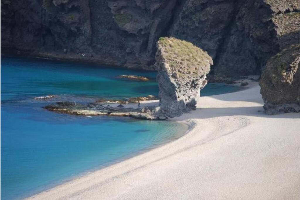 Atico Con Encanto En Cabo De Gata. A 100M De La Playa. Carboneras Buitenkant foto